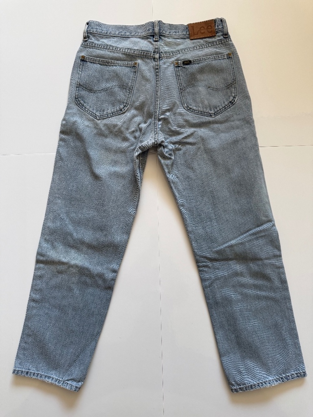 Lee Vintage Light Wash Denim Jeans - 34"W x 32"L